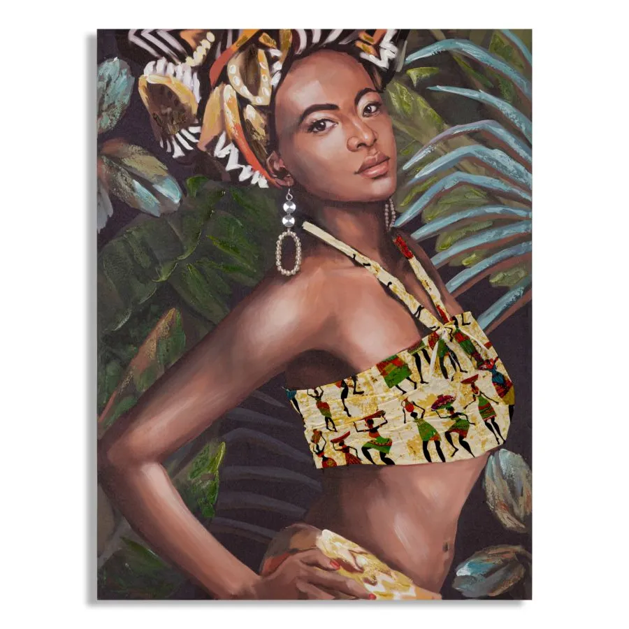 OBRAZ NA PŁÓTNIE KELLY -B- 90X3X120 cm